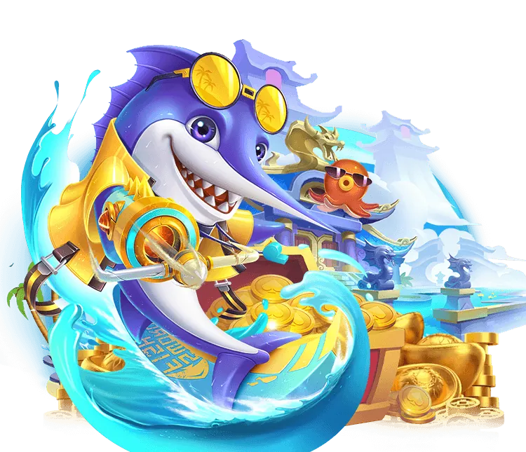 Giao diện game bắn cá với nhiều loại vũ khí